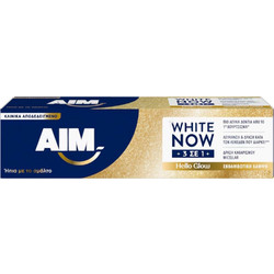 Aim White Now 3in1 Hello Glow Οδοντόκρεμα για Λεύκανση 75ml