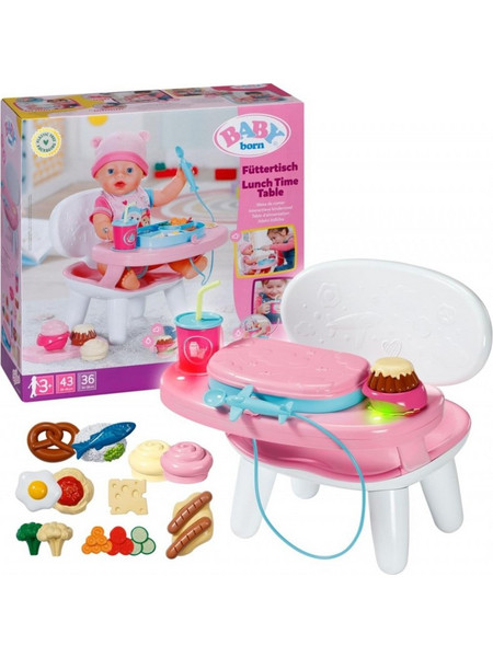 MGA Entertainment Baby Born Lunch Time Table