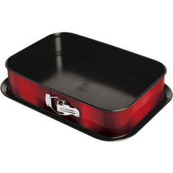 Berlinger Haus Metallic Line Burgundy Φόρμα Ζαχαροπλαστικής από Ανοξείδωτο Ατσάλι για Κέικ Ορθογώνια 39x27cm BH-1545A