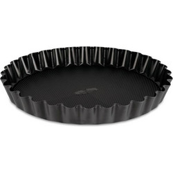 Berlinger Haus Αnthracite Collection Φόρμα Ζαχαροπλαστικής από Ανοξείδωτο Ατσάλι για Τάρτα Στρογγυλή 28x3.5cm BH-8693