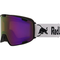 Red Bull Spect Park Μάσκα Σκι & Snowboard Ενηλίκων Μαύρο Πορτοκαλί με Φακό Καθρέπτη Μωβ