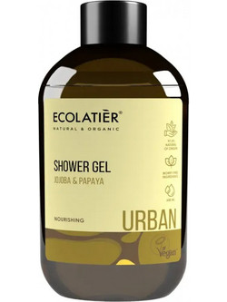 Ecolatier Jojoba & Papaya Αφρόλουτρο σε Gel 600ml