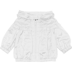 Monnalisa Παιδικό Μπουφάν Softshell Αδιάβροχο Λευκό C-CAPPUCCIO