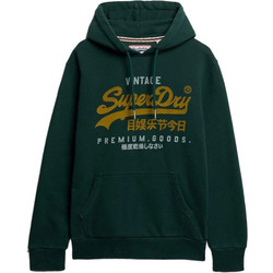 Superdry Ανδρικό Αθλητικό Φούτερ με Κουκούλα Χακί M2014380A-27E