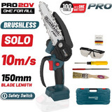 Bormann BBP3916C Κλαδευτικό Αλυσοπρίονο Μπαταρίας 20V 0.825kg με Λάμα 15cm