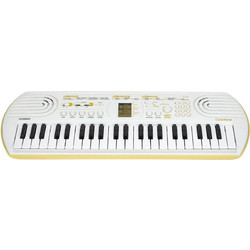 Casio Mini SA-81 Αρμόνιο με 44 Πλήκτρα Τυπικής Αφής Λευκό