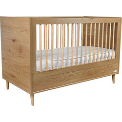 Bebe Stars Eden Πολυμορφική Κούνια για Στρώμα 70x140cm Καφέ 463-05