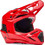Fox Racing V3 RS Fracture Red Κράνος Μηχανής Motocross