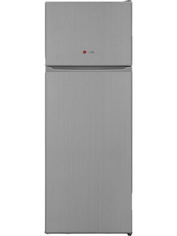 Vox Electronics KG2550SE Δίπορτο Ψυγείο 213lt Υ144xΠ54xΒ57cm Inox