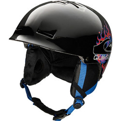 Quiksilver Empire Παιδικό Κράνος Σκι & Snowboard Μαύρο Flame