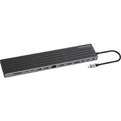 Conceptronic DONN32B USB-C Docking Station με DisplayPort / HDMI PD Ethernet