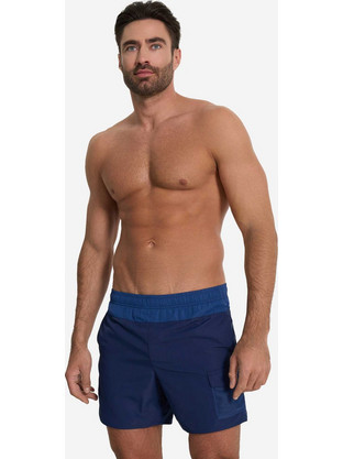 Joss Ανδρικό Μαγιό Σορτς Navy Μπλε 134055-MM