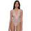 Milena By Paris Sexy Κορμάκι String See Through με Δαντέλα Ροζ 2506