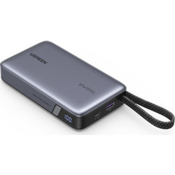 Ugreen PB550/55996B Power Bank 20000mAh 67W με Θύρα USB-A & Θύρα USB-C Quick Charge 3.0 & Power Delivery Grey