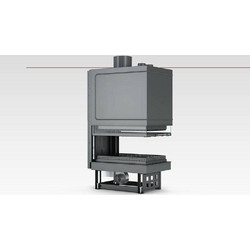 CaminoDesign TF 900x600 B Ενεργειακό Τζάκι Αερόθερμο Ξύλου Τρίπλευρο 12.2kW