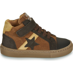GBB Παιδικά Sneakers Μποτάκια Καφέ Πράσινα AM352-24
