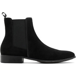 Aldo Criwien Ανδρικά Chelsea Μποτάκια Suede Μαύρα 00058768-14