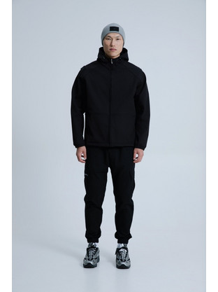 Magic Bee Ανδρικό Μπουφάν Χειμωνιάτικο Softshell Navy Μπλε 25606