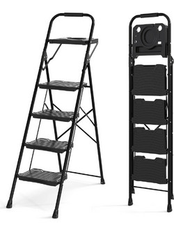 Costway TJ10033DK Σκάλα με 4 Σκαλοπάτια