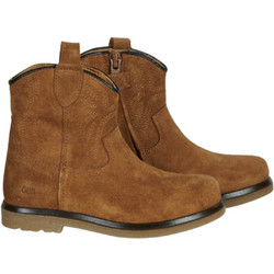 GBB Παιδικά Μποτάκια Μπορντό Suede με Φερμουάρ AM302-54