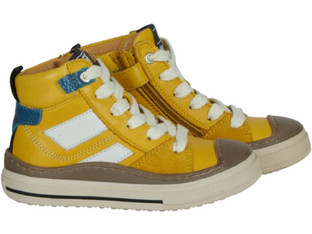GBB Παιδικά Sneakers Μποτάκια Κίτρινα AM367-18