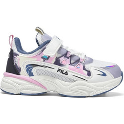 Fila Space 4 Memory Παιδικά Sneakers Λευκά Λιλά 3YF61001-132