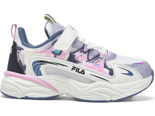 Fila Space 4 Memory Παιδικά Sneakers Λευκά Λιλά 3YF61001-132
