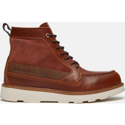 Timberland Britton Mills Mid Ανδρικά Μποτάκια Δερμάτινα Καφέ TB0A6CE2EM6