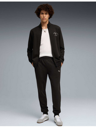 Puma Ανδρικό Σετ Φόρμας με Λάστιχο Μαύρο 691770-01