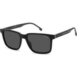 Carrera CA13/S 807/IR Ανδρικά Γυαλιά Ηλίου Aviator Κοκάλινα Μαύρα με Μαύρο Φακό