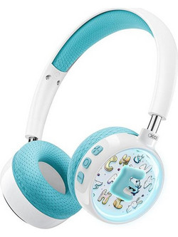 XO BE5 Ασύρματα Bluetooth Παιδικά Ακουστικά On Ear Γαλάζια Πολύχρωμα