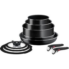 Tefal Σετ Μαγειρικά Σκεύη από Ανοξείδωτο Ατσάλι 5τμχ ING6L1539053