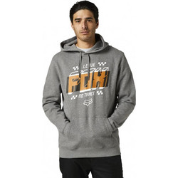 Fox Racing Ανδρικό Φούτερ με Κουκούλα & Τσέπες Γκρι 28305-185