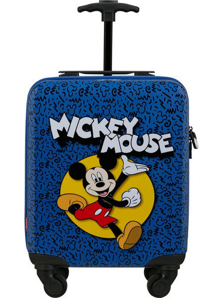 Samsonite Mickey Happy 154944-A651 Παιδική Βαλίτσα Καμπίνας 45x33x20cm με 4 Ρόδες Μπλε