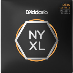 D'Addario NYXL Σετ 6 Χορδές Ηλεκτρικής Κιθάρας Nickel Plated Steel 10-46" Normal Tension