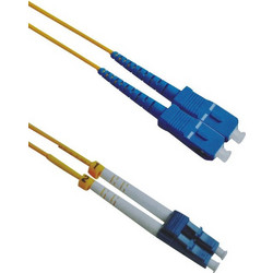 Masterlan SC/UPC-LC/UPC Καλώδιο Οπτικής Ίνας 2m Yellow LCUPCSCUPC-DSM.9125-02