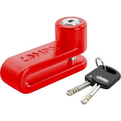 Lampa Pinch Κλειδαριά Δισκόφρενου Μηχανής 10mm Κόκκινη