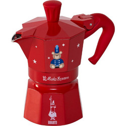 Bialetti Moka Express Joyful Memories Μπρίκι Espresso 1Cup Κόκκινο