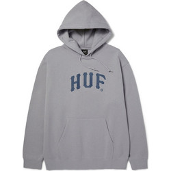 Huf Γυναικείο Φούτερ Oversized με Κουκούλα & Τσέπες Γκρι 1561511