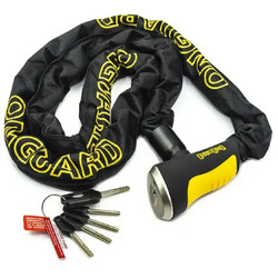 OnGuard Mastiff 8021 Αντικλεπτική Αλυσίδα Μηχανής 180cm 10mm Μαύρη