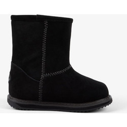 Emu Australia Παιδικά Μποτάκια Μαύρα Suede με Γούνα K13225