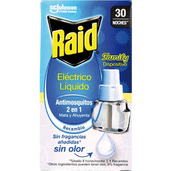 Raid Family Ανταλλακτικό Υγρό Απωθητικής Συσκευής για Κουνούπια