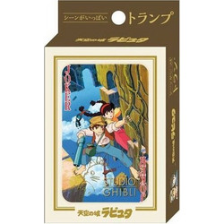 Studio Ghibli Castle in the Sky Τράπουλα Καφέ BNL18194