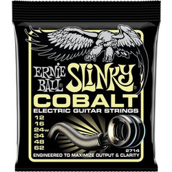 Ernie Ball Mammoth Slinky 2714 Σετ 6 Χορδές Ηλεκτρικής Κιθάρας Cobalt 12-62" Medium Tension