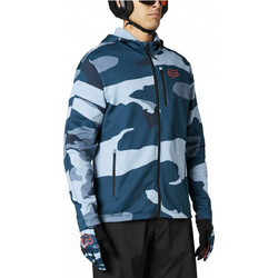 Fox Racing Ανδρικό Μπουφάν Χειμωνιάτικο Puffer Μπλε 26142-360