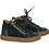 GBB Παιδικά Μποτάκια Μαύρα Suede με Φερμουάρ & Σκρατς AM329-41