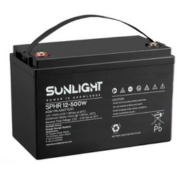 Sunlight SPHR12-500W Μπαταρία VRLA-AGM 12V 109Ah