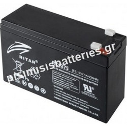 Ritar RT1275 Μπαταρία VRLA-AGM 12V 7.5Ah