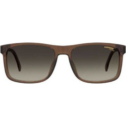Carrera CA01GS YZ4HA Ανδρικά Γυαλιά Ηλίου Τετράγωνα Κοκάλινα Καφέ με Καφέ Φακό