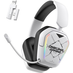 Onikuma GT883 Ασύρματο Gaming Headset Over Ear White